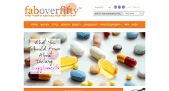 Desktop Screenshot of faboverfifty.com